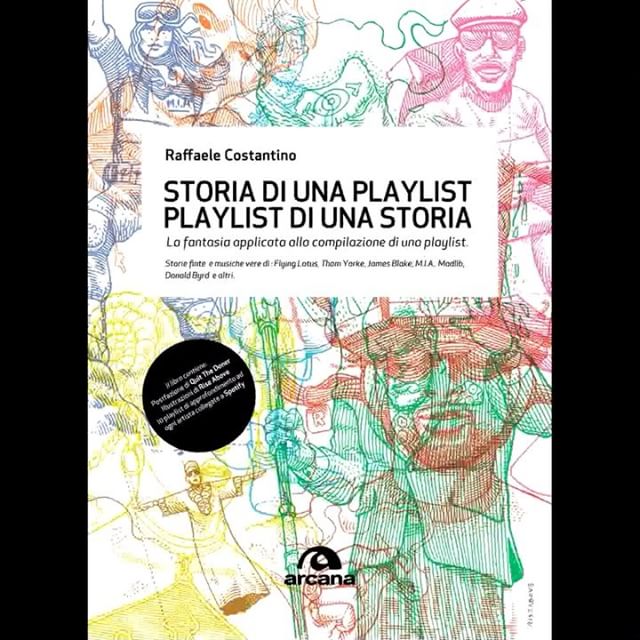 This Saturday in Turin at @jazzrefoundfestival my friend @raffaelecostantino will present the book we made last year! 
Fictional sci-fi stories about real musicians taken from his radio program on @rairadio2 .
He wrote the book and i illustrated the characters following his stories with a more sketched style than i usually do.
"Storia di Una Playlist, Playlist di una Storia" on Arcana Edizioni.
Go get it phisically or pre-order it on @amazon 📖🎶🍻
-
#illustration #book #editorial #illo #penandink #blackandwhite #raffaelecostantino #marcellocrescenzi #arcanaedizioni #playlist #music #radio #sunra #madlib #donaldbyrd #flyinglotus #linework #arcanaedizioni #illo #illustrator #italy #storiadiunaplaylist #artwork #art #typography #design #playlist #bookdesign