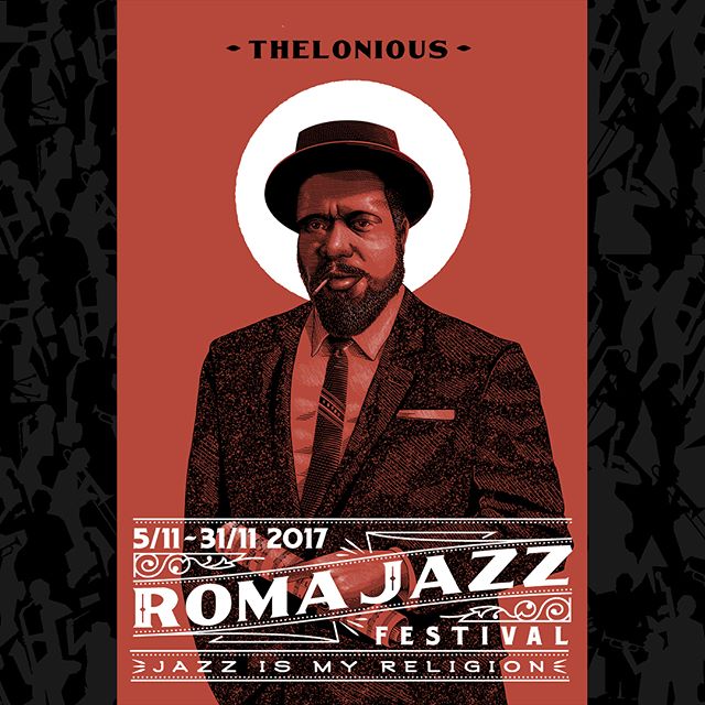 Here's the series of portraits i did for @romajazzfestival #2017
They have been developed to be used as standalone and grouped to meet different use solutions.
This year is the 41th edition of the festival, one of world's most important #jazz events, and its theme is "Jazz is my Religion", focusing on the relationship between jazz music and spirituality.
The chosen portraits are the ones of some artists whom this year will be celebrated during the festival.
🎷🎺🎸🎹🎶